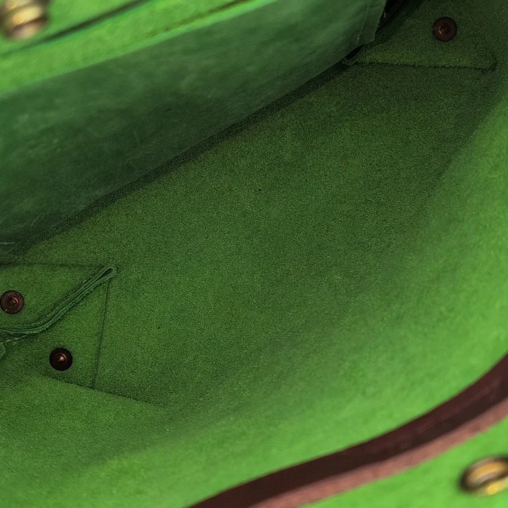 KMM & CO Mini Leather Tote Bag Fern - Picture 10 of 13